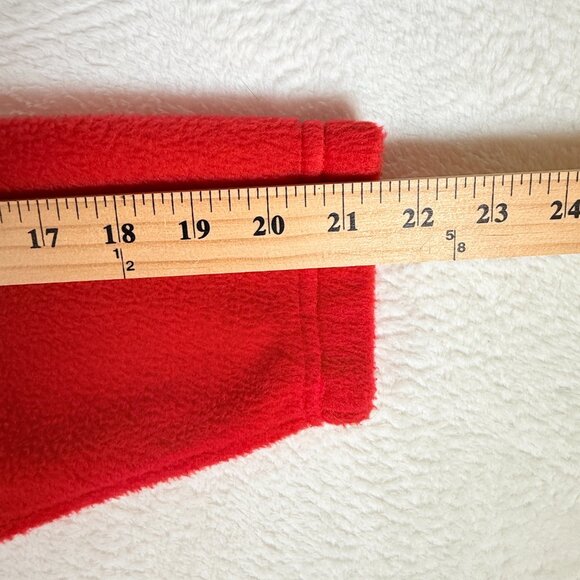 Disney Mickey Mouse Fleece Jacket Adult Woman 2X Red Hooded Full Zip Pockets - Picture 9 of 9